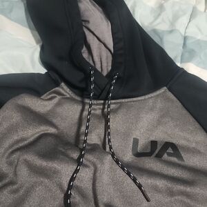 Under Armour Charcoal and Black Pullover